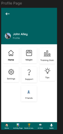 Profile Page Design
